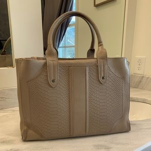 Gigi New York Taupe Tote